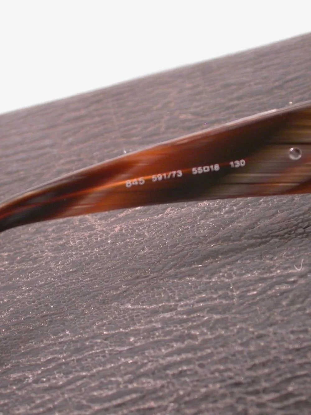 Authentic Bvlgari Horn Stripe Luxury Sunglasses Frames ONLY Italy